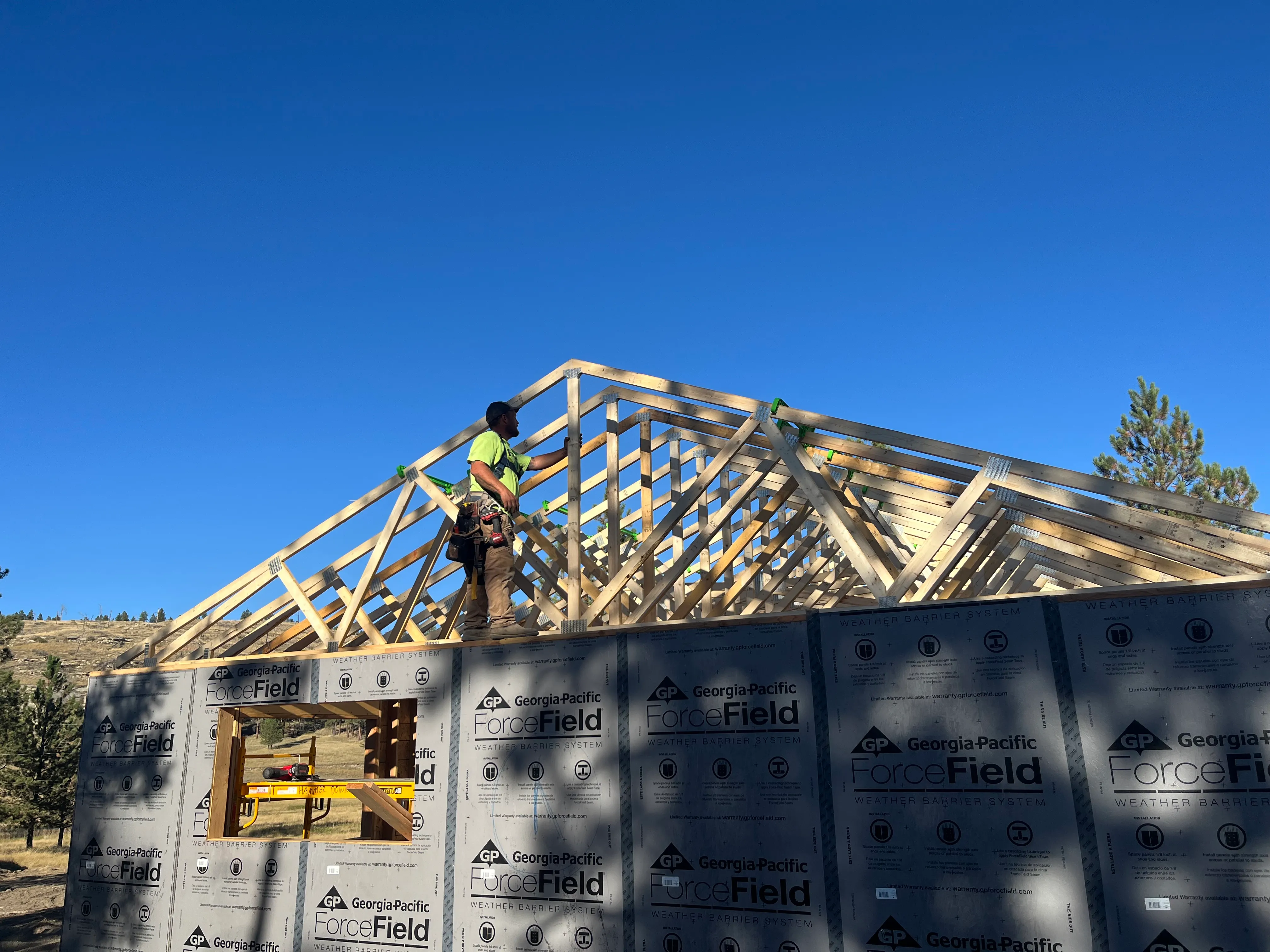 Construction work in Billings, Montana by Hammer Down Construction