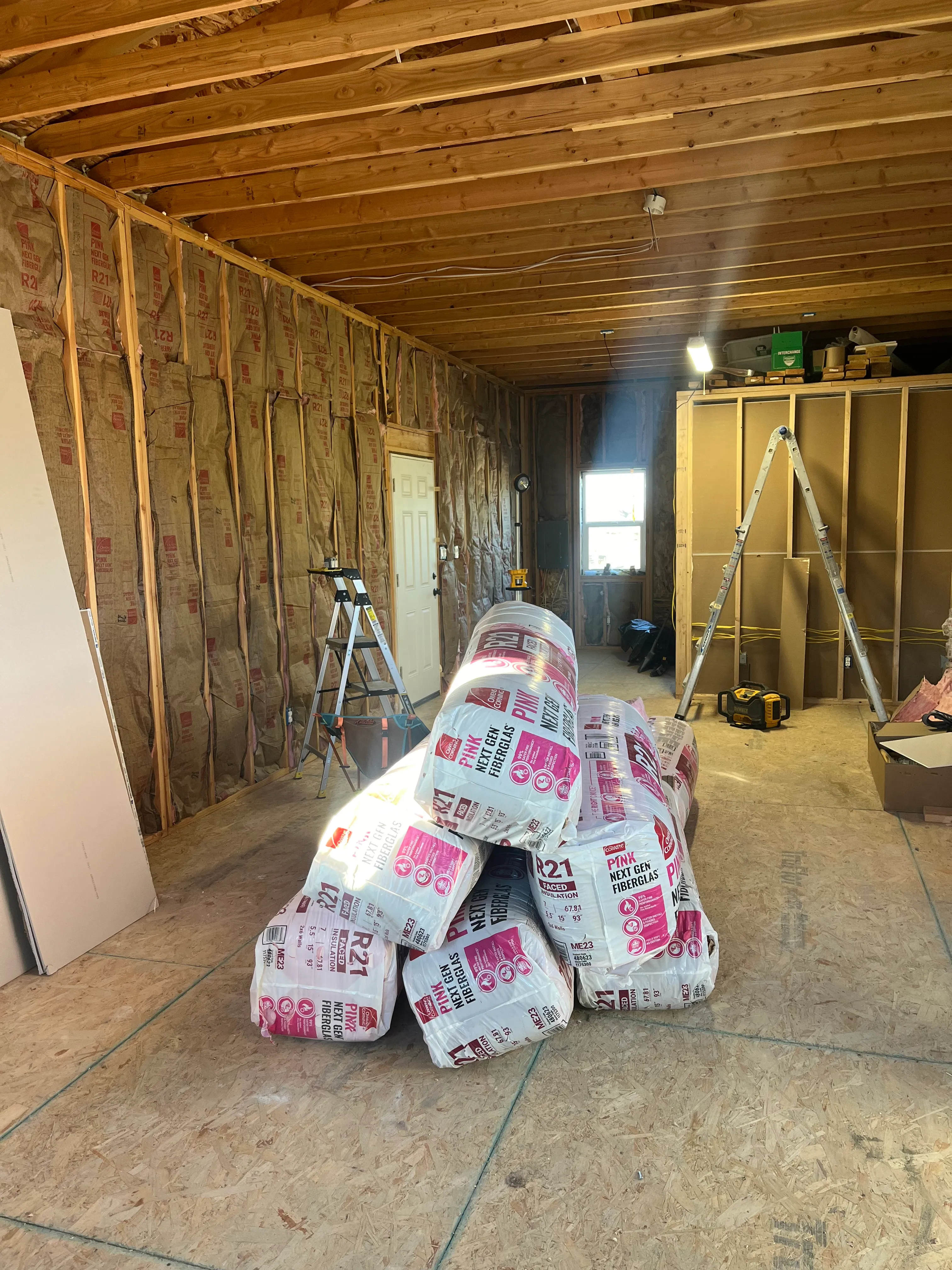Energy-efficient insulation installation by Billings Montana contractor